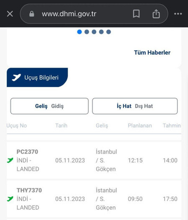 Sabiha Gökçen Havalimanı'nda bomba paniği - Resim : 1