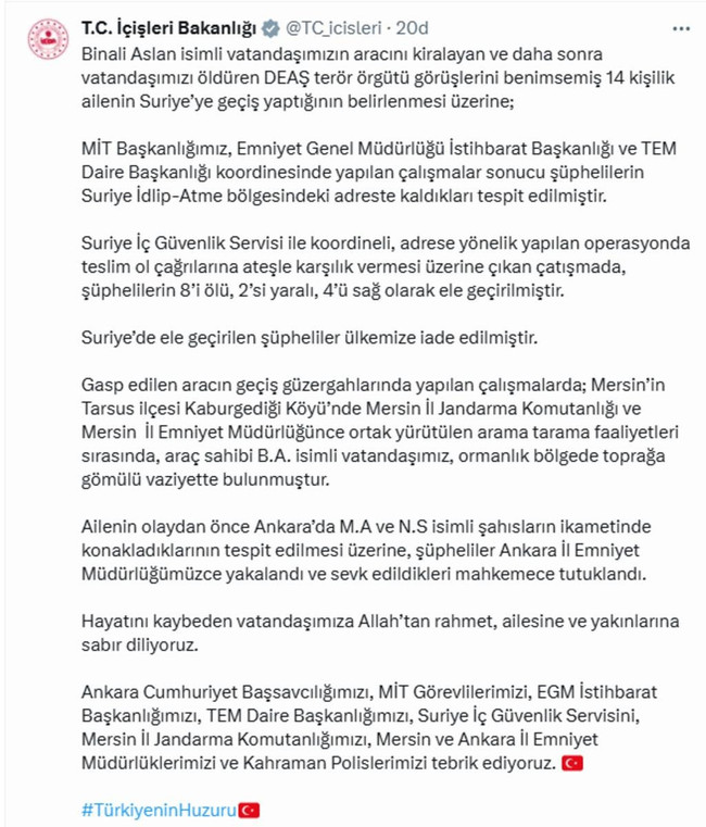 Binali Aslan’ın kanı yerde kalmadı! Suriye’de nefes kesen operasyon - Resim : 2