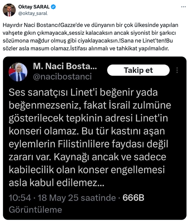 Başdanışman Oktay Saral’dan rektöre sert sözler! ‘Sanane Linet'ten!..’ - Resim : 2
