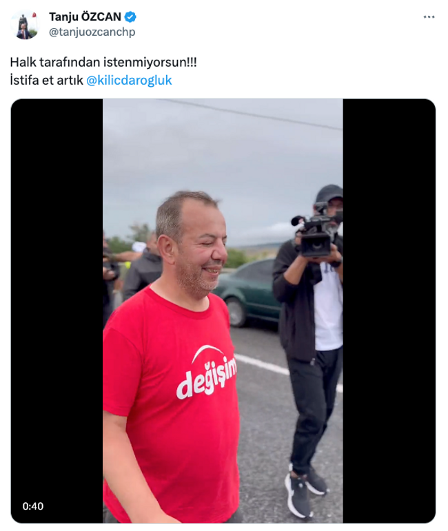 Tanju Özcan’dan Kılıçdaroğlu’na istifa çağrısı! ‘Halk tarafından istenmiyorsun…’ - Resim : 1