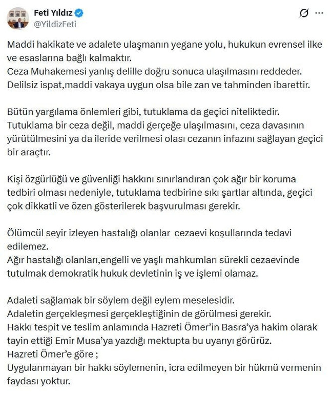 MHP'nin hukukçusundan yargıya ince ayar! “Adalet lafla değil, eylemle sağlanır!” - Resim : 1
