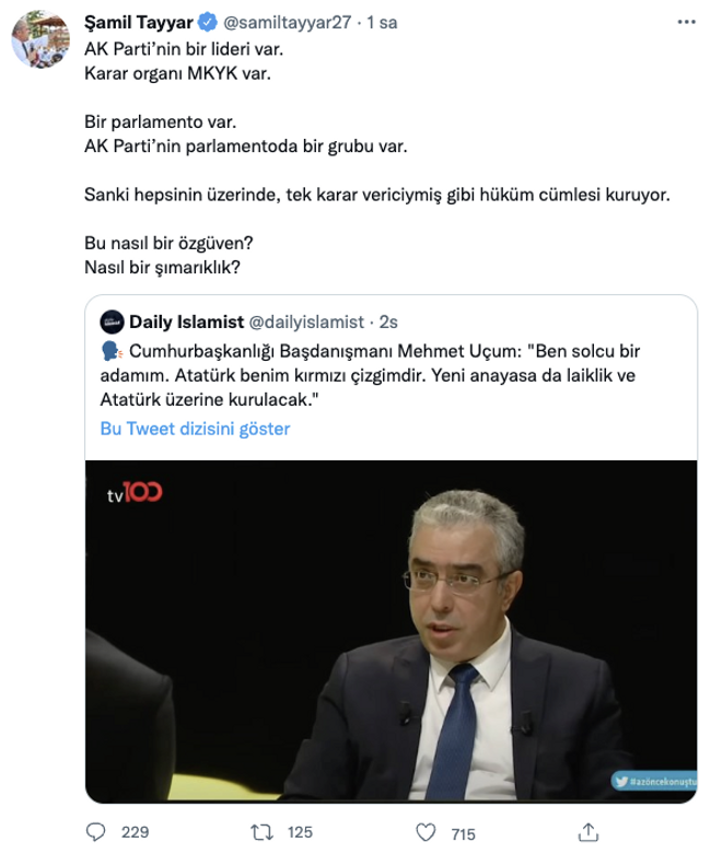 AK Parti'de 'yetki' kavgası! Şamil Tayyar'dan Mehmet Uçum'a zehir zemberek sözler! - Resim : 1