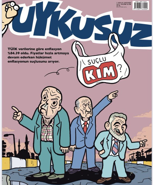 Uykusuz dergisinden hükümete ‘BİM’ göndermesi! Dikkat çeken başlık… - Resim : 1