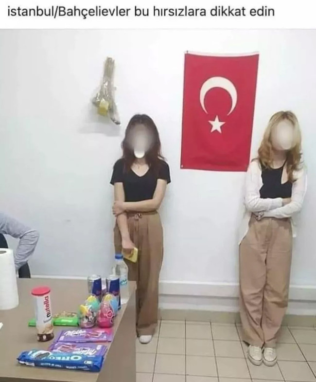 Bakkalın Facebook'ta paylaştığı fotoğraf olay oldu: Çikolata çalan çocuklar terörist mi? - Resim : 1