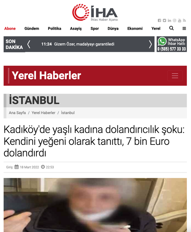 İhlas Haber Ajansı’ndan ‘habercilik’ skandalı! Hangi haberi ‘bayat’ çıktı? - Resim : 1