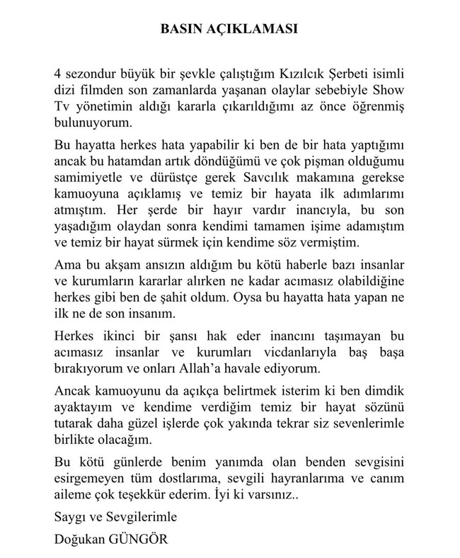 Doğukan Güngör 'Kızılcık Şerbeti' dizisinden çıkarıldı! Uyuşturucu testi pozitif çıkmıştı - Resim : 2