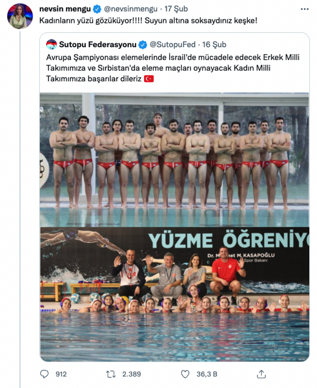 Tepki çeken Sutopu Federasyonu’ndan yeni kare! Bu kez kadınlar takımını paylaştılar… - Resim : 2