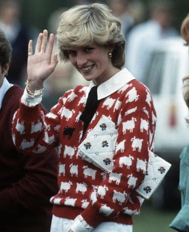 Lady Di'nin koyunlu kazağı 1,1 milyon dolara satıldı - Resim : 1