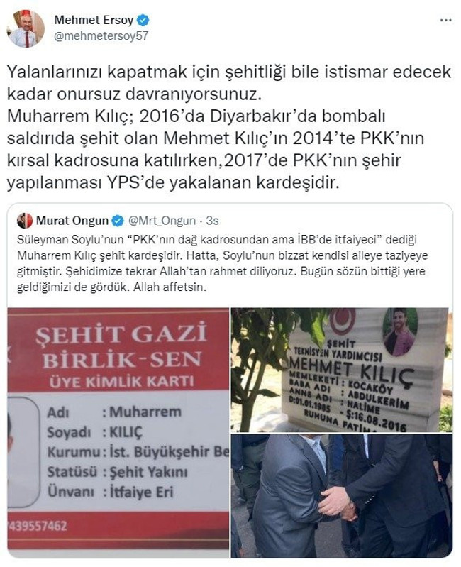 Murat Ongun'un iddiasına İçişleri'nden ağır yanıt: Onursuz davranıyorsunuz - Resim : 2