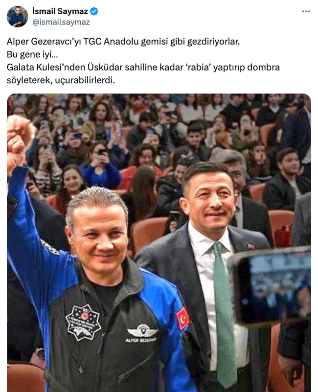 İsmail Saymaz’dan olay Alper Gezeravcı sözleri! ‘TGC Anadolu gibi gezdiriyorlar…’ - Resim : 3