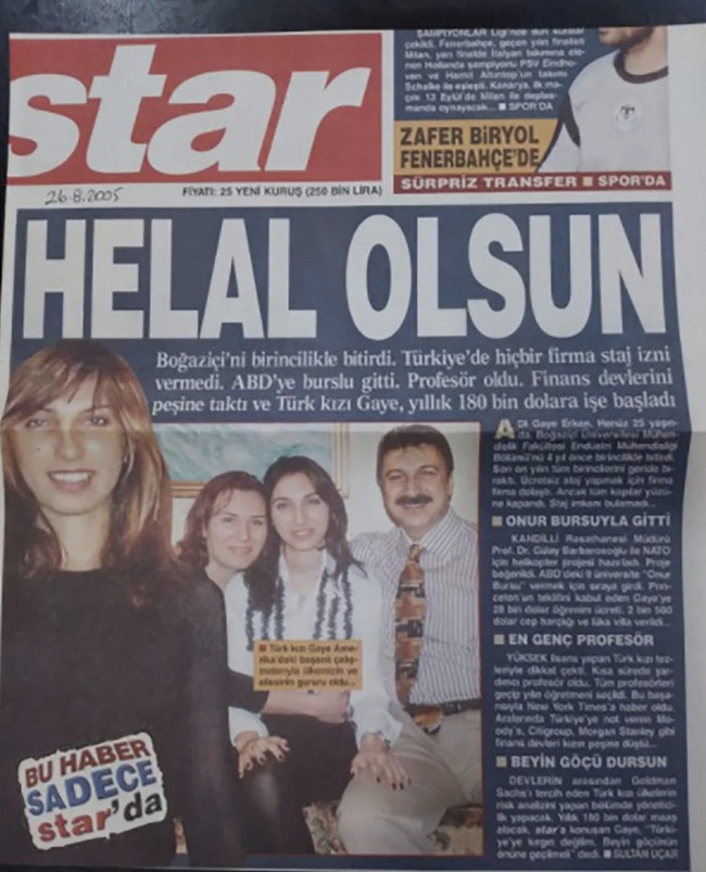Hafize Gaye Erkan’ın çarpıcı ‘torpil’ hikayesi! 24 yıl önce Star’a manşet olmuş… - Resim : 3