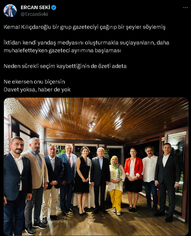 O genel yayın yönetmeni, Kılıçdaroğlu'na resti çekti! "Davet yoksa haber de yok" - Resim : 3