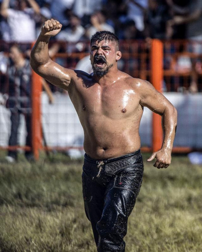 Kırkpınar Yağlı Güreşleri'nde başpehlivan Cengizhan Şimşek oldu! İlk defa altın kemeri kazandı - Resim : 1