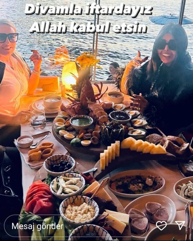 Bülent Ersoy'un iftar menüsü tepki çekti! "Bu kadar aç insan varken..." - Resim : 1