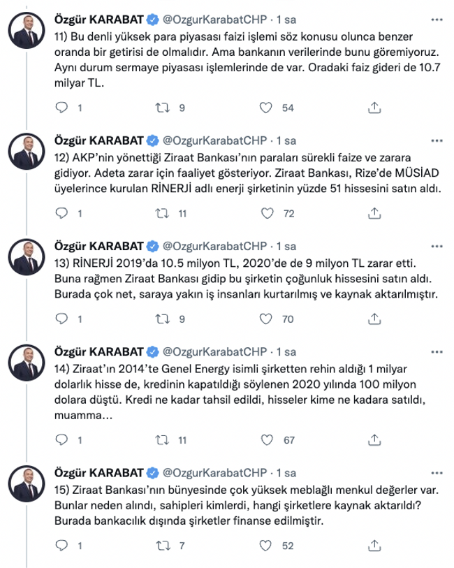 CHP'li Özgür Karabat'tan gündemi sarsacak Ziraat Bankası ve Demirören iddiaları! - Resim : 4