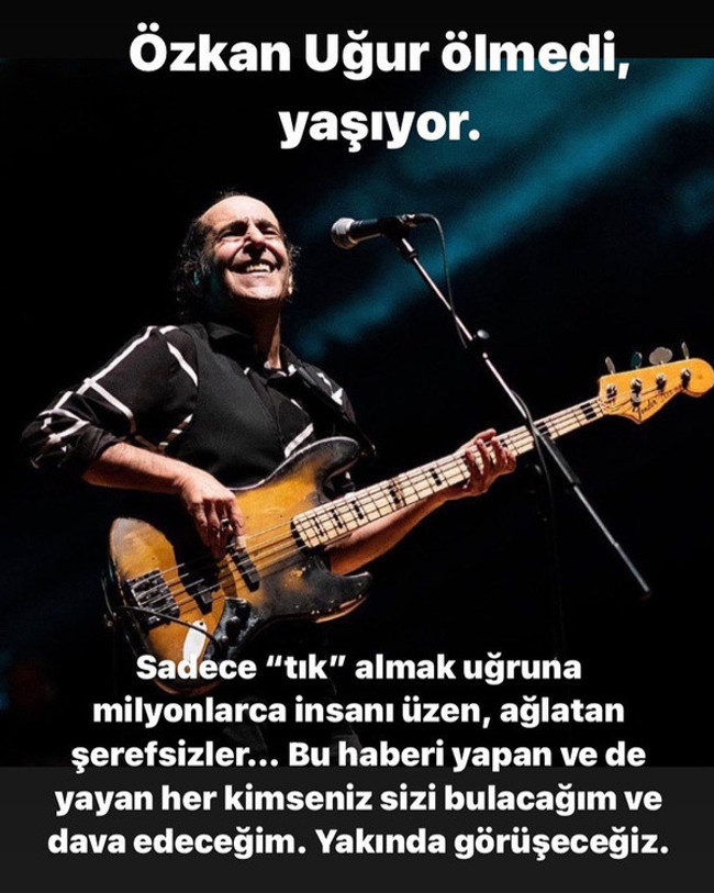 Özkan Uğur’un eşi 'ölüm' haberlerine ateş püskürdü: "Sizi bulacağım" - Resim : 2