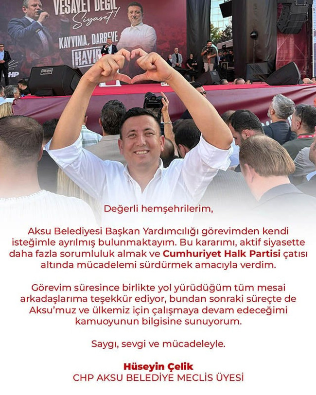 CHP'li belediyede peş peşe üç istifa - Resim : 1