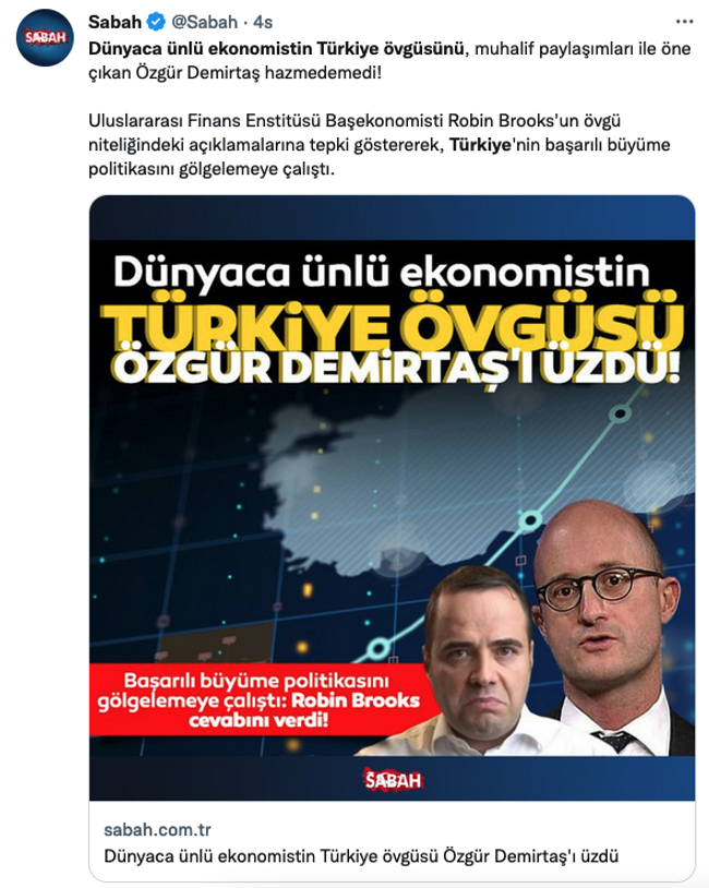 Özgür Demirtaş Sabah gazetesine sert çıktı! ‘Yeter artık, tane tane anlatayım…’ - Resim : 1