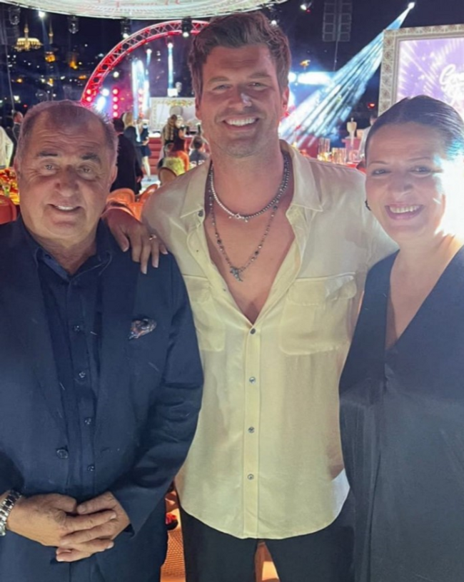 Fatih Terim, yeni yaşını görkemli şekilde kutladı! Ünlüler davete akın etti... - Resim : 2