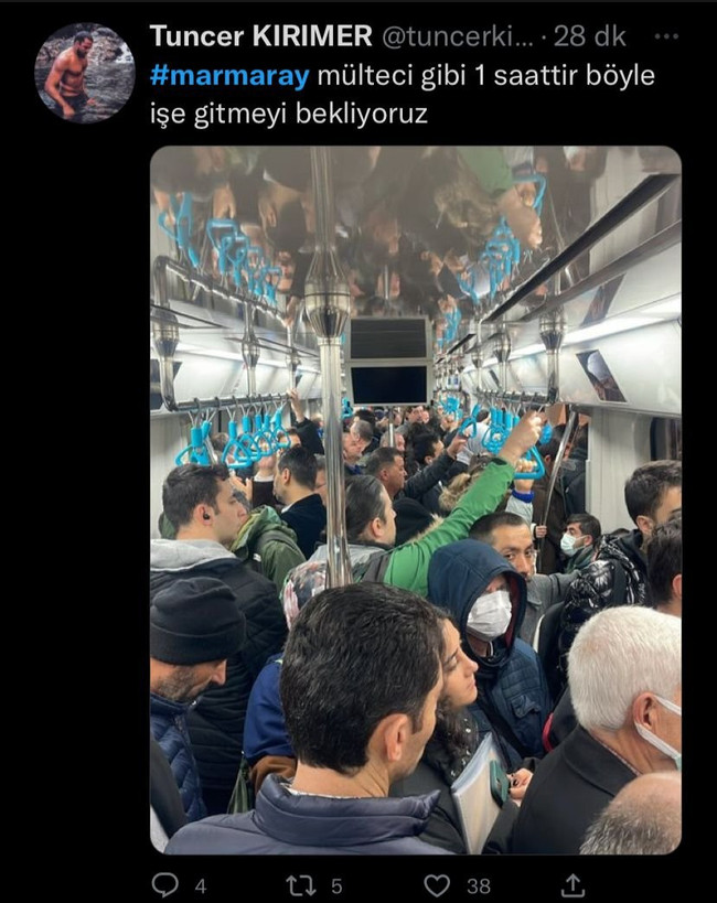 Marmaray’daki arıza yolcuları çileden çıkardı - Resim : 2