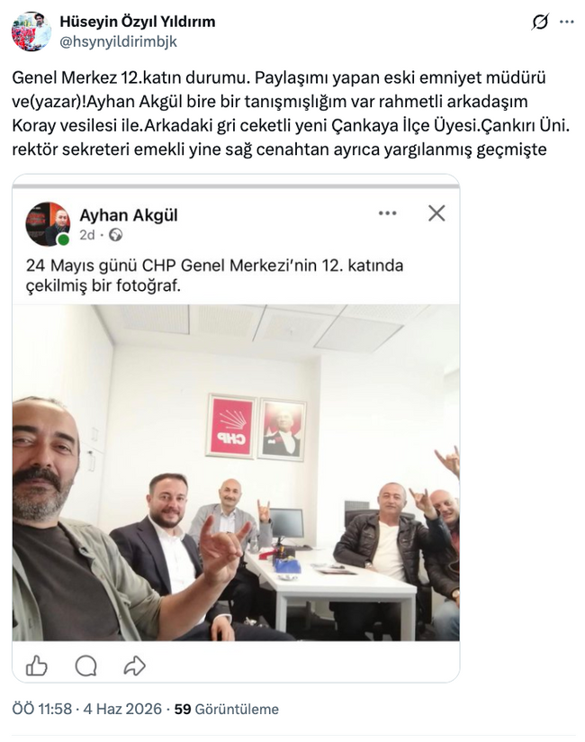 CHP Genel Merkezi'nde bozkurtlu fotoğraf! Kılıçdaroğlu'nun danışmanı böyle döndü… - Resim : 4