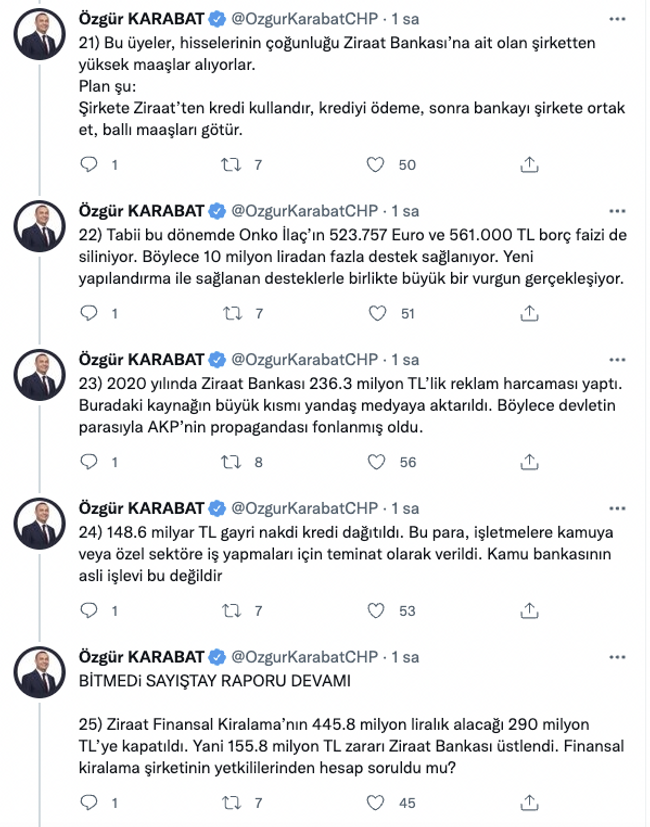 CHP'li Özgür Karabat'tan gündemi sarsacak Ziraat Bankası ve Demirören iddiaları! - Resim : 6