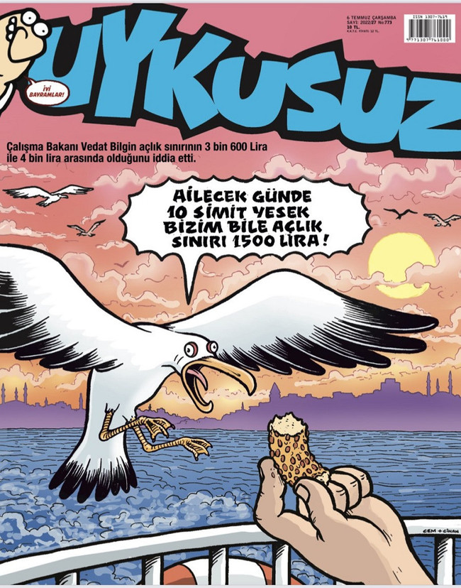 Uykusuz’dan ‘açlık sınırı’ kapağı! - Resim : 1