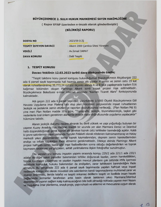 MedyaRadar’dan pazartesi bombası! Adres yine Büyükçekmece: Ölüm blokları… - Resim : 2