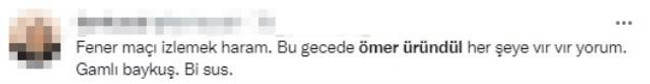 Fenerbahçeliler'den Acun'a Ömer Üründül çağrısı! - Resim : 1