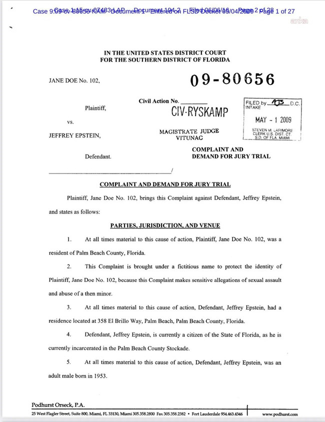 Epstein dosyasında &ccedil;ok konuşulacak 'T&uuml;rkiye' iddiası! "Kız &ccedil;ocuklarının istismar adasına..." - Resim : 2