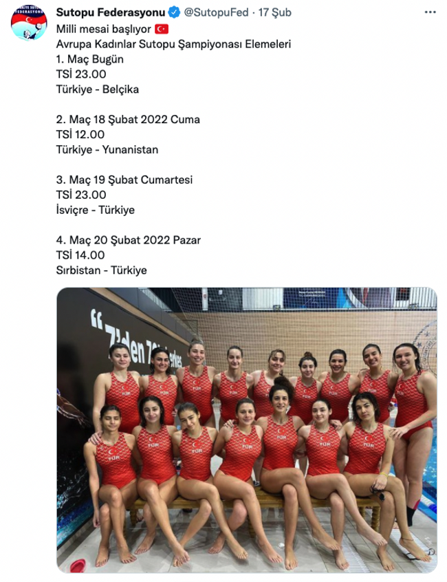 Tepki çeken Sutopu Federasyonu’ndan yeni kare! Bu kez kadınlar takımını paylaştılar… - Resim : 3