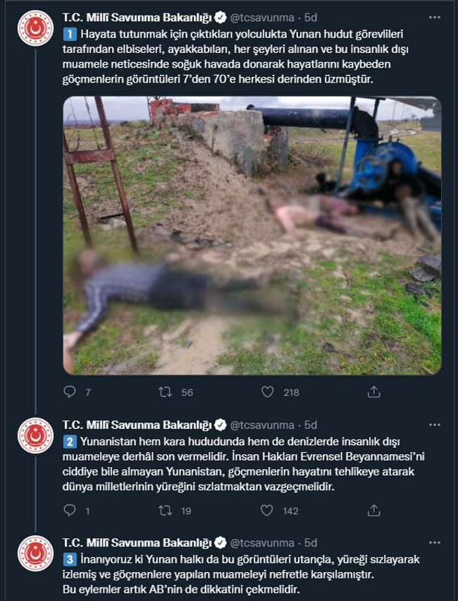 Milli Savunma Bakanlığı'ndan Yunanistan'a uyarı! - Resim : 1