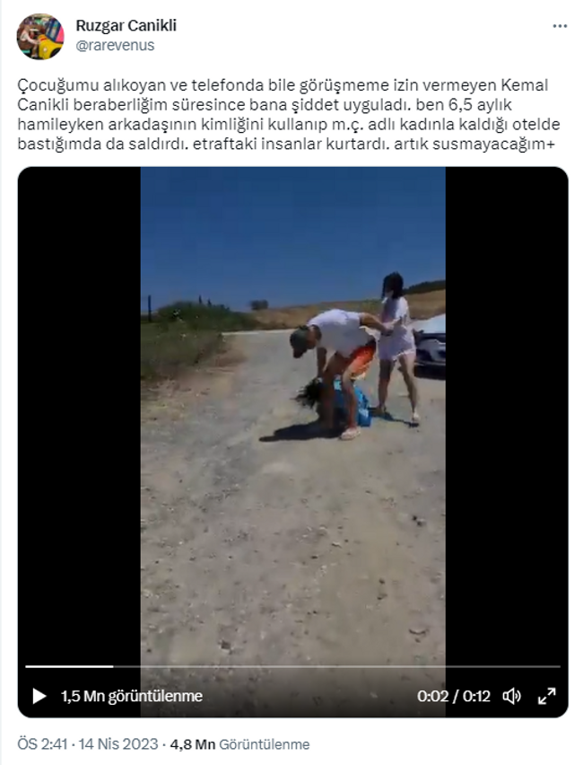 AK Partili üst düzey ismin yeğeninin hamile eşini darp görüntüleri ortaya çıktı - Resim : 1