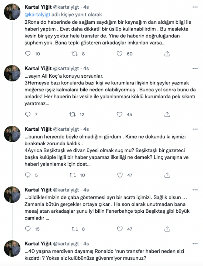 Cristiano Ronaldo F.Bahçe'de haberini yapan muhabirden açıklama! "Haberin doğruluğundan şüphem yok" - Resim : 3