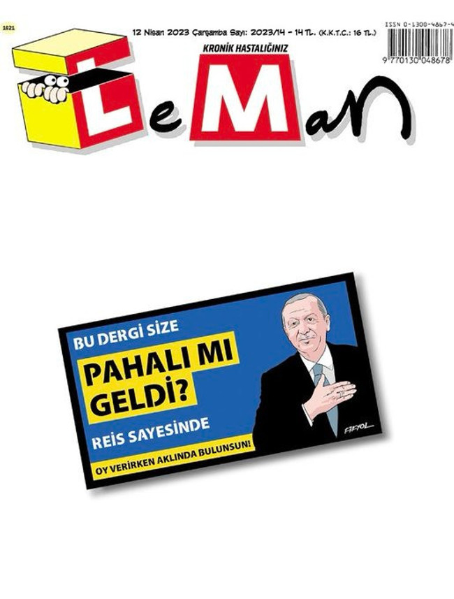 Leman'dan 'Pahalı mı geldi' kapağı - Resim : 1