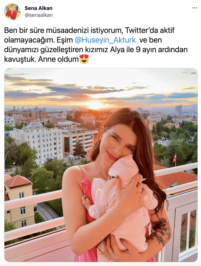 CNN Türk’ün başarılı ekran yüzünün bebek sevinci! Takipçilerinden müsaade istedi! - Resim : 2