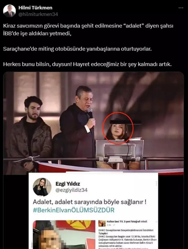 AKP'li Hilmi Türkmen hedef gösterdiği genç kadın CHP'li çıkınca paylaşımı jet hızıyla sildi - Resim : 1