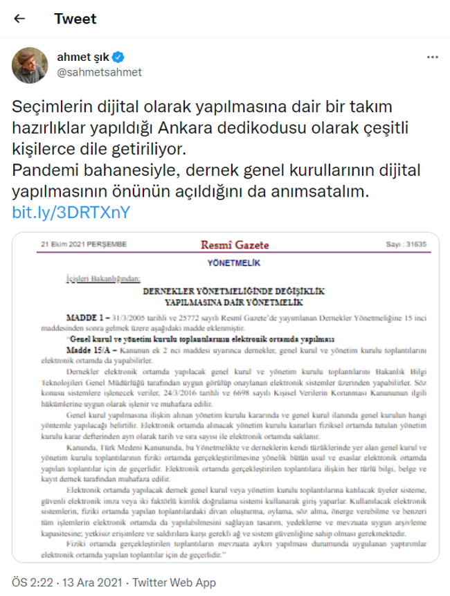 Ankara'da kulaktan kulağa fısıldanıyor! Seçim sistemiyle ilgili bomba iddia! - Resim : 1