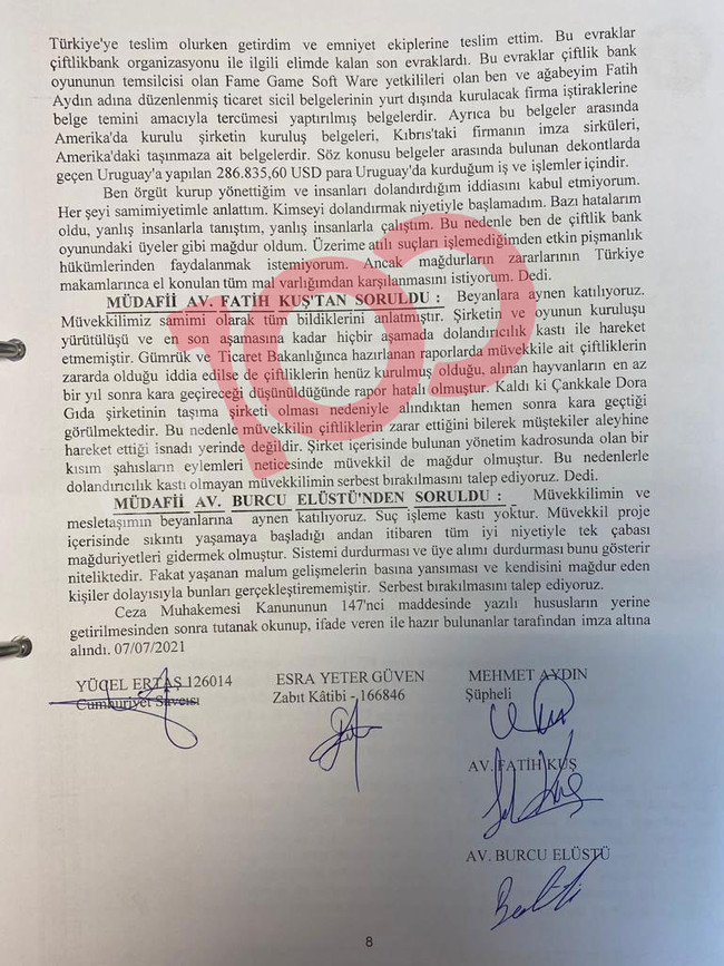 'Tosuncuk' Mehmet Aydın'ın ifadesi ortaya çıktı! Paraları nasıl yurt dışına çıkardı? - Resim : 11