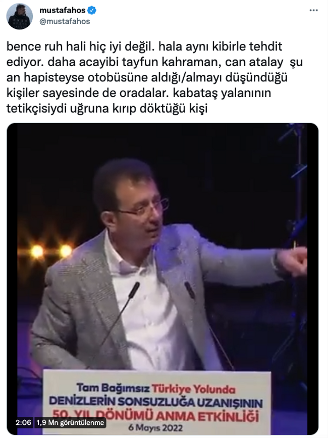 Gazetecilerden İmamoğlu’na ‘vız gelir tırıs gider’ tepkisi! ‘Kimse bu kibirli dili kabul etmez…’ - Resim : 2