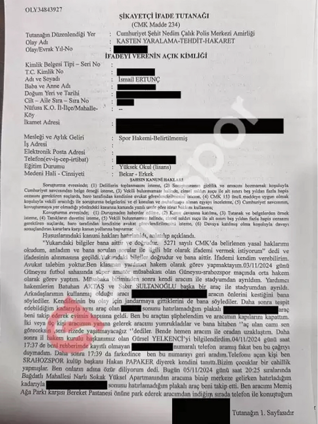 Maçtan sonra hakeme korkunç pusu! Burnu kırıldı, kafatası çatladı - Resim : 1