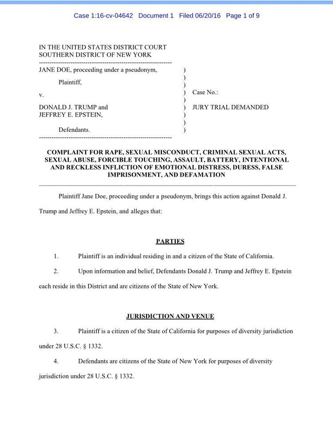 Anonymous'tan Trump'la ilgili çarpıcı iddialar - Resim : 1