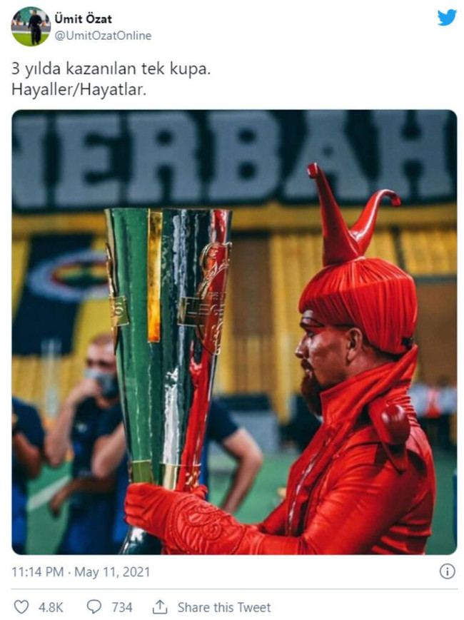 Ümit Özat'tan olay Fenerbahçe paylaşımı! - Resim : 1