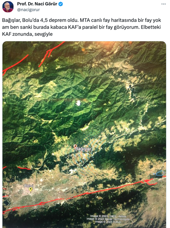 Naci Görür, Bolu depremi sonrası uyardı! ‘Paralel bir fay görüyorum…’ - Resim : 2