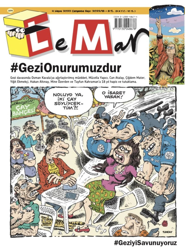 LeMan'dan Gezi Davası kapağı - Resim : 1