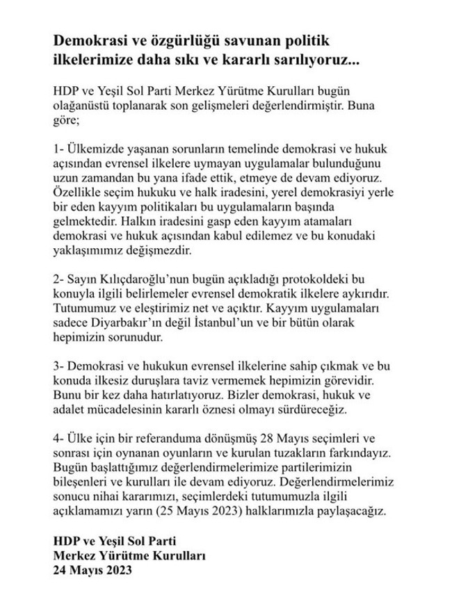 Yeşil Sol Parti'den Ümit Özdağ açıklaması! Ne tavır alacakları merak konusuydu - Resim : 1