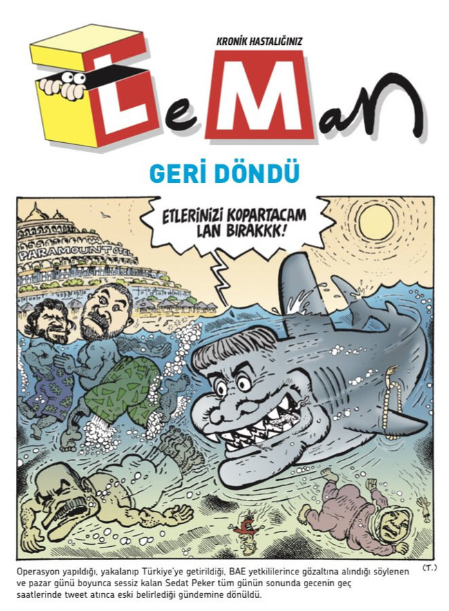 LeMan'dan çok konuşulacak Sedat Peker kapağı! - Resim : 1