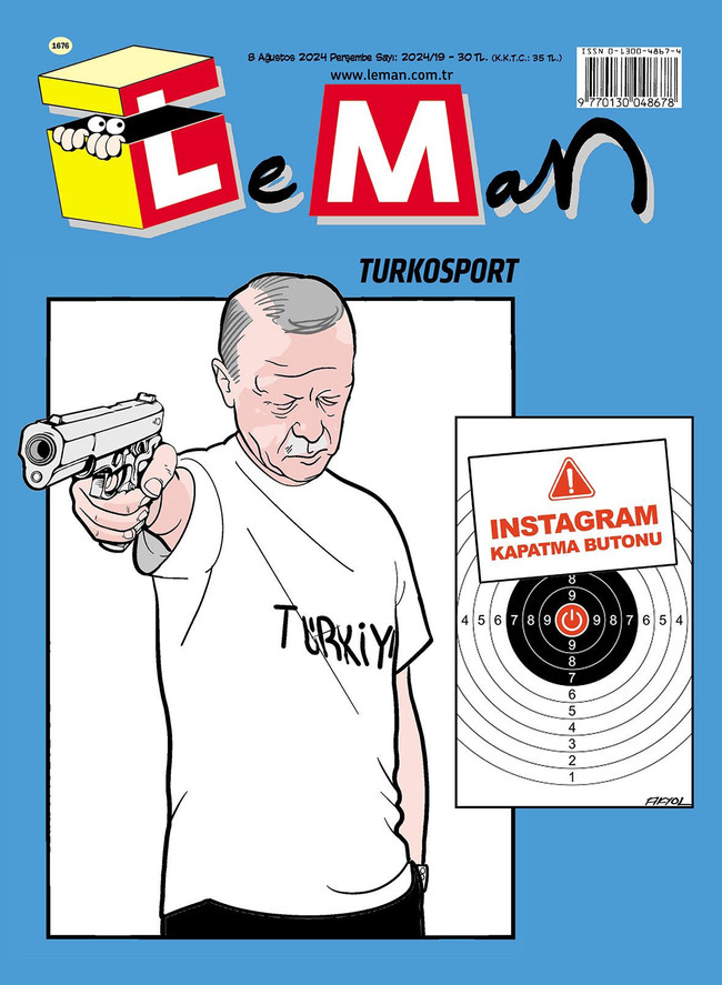 Yusuf Dikeç, Erdoğan ve Instagram... Leman'ın kapağı gündem oldu - Resim : 1