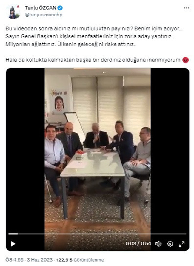 Tanju Özcan video paylaşıp isyan etti: "Kişisel menfaatleriniz için ülkeyi riske attınız" - Resim : 1