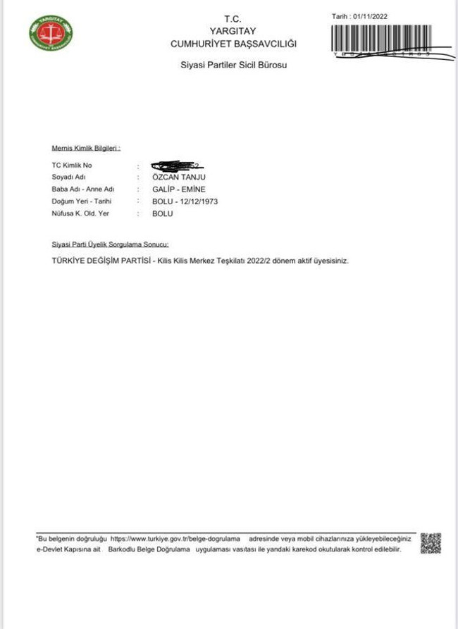 Tanju Özcan'ın e-Devlet isyanı! Görünce gözlerine inanamadı: "Kim ne oyun oynadıysa..." - Resim : 2